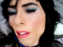 Crossdresser selfie