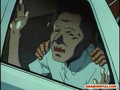 Busty hentai hot riding cock and squirting cum