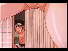 Cute blonde fucks with robot – anime hentai movie